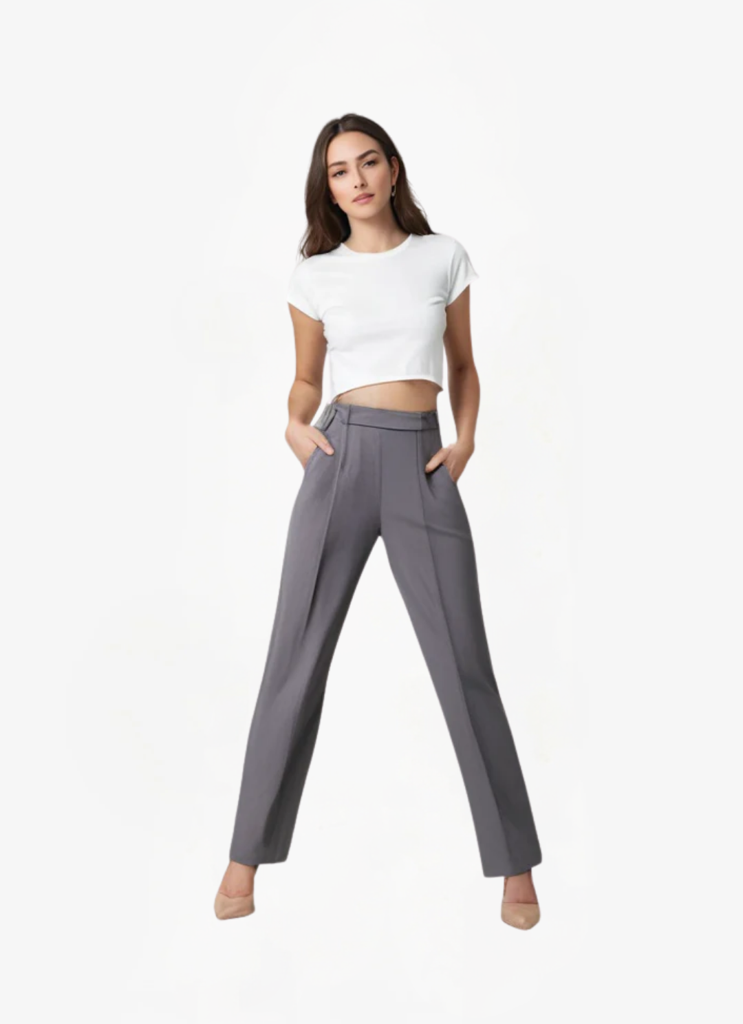 James & Elly™ | Elegant Wide Trousers
