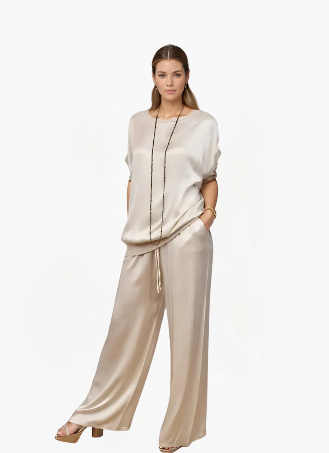 James & Elly™ | Lounge Satin Set