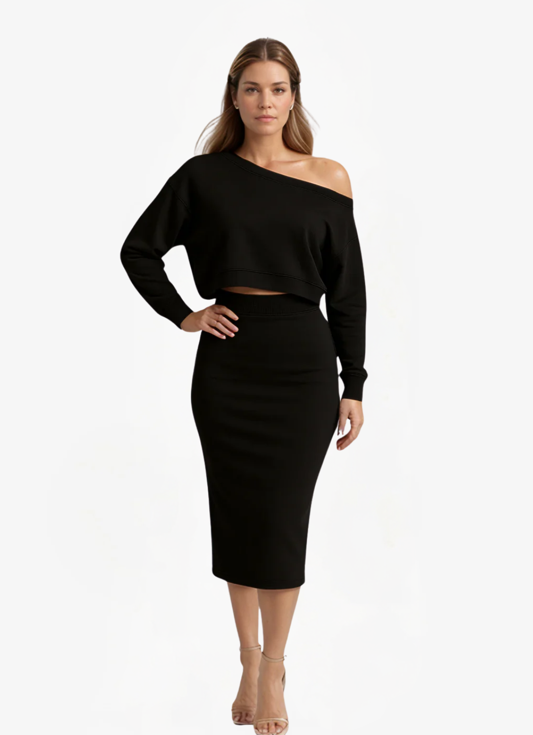 James & Elly™ | Two-Piece Off-Shoulder Set