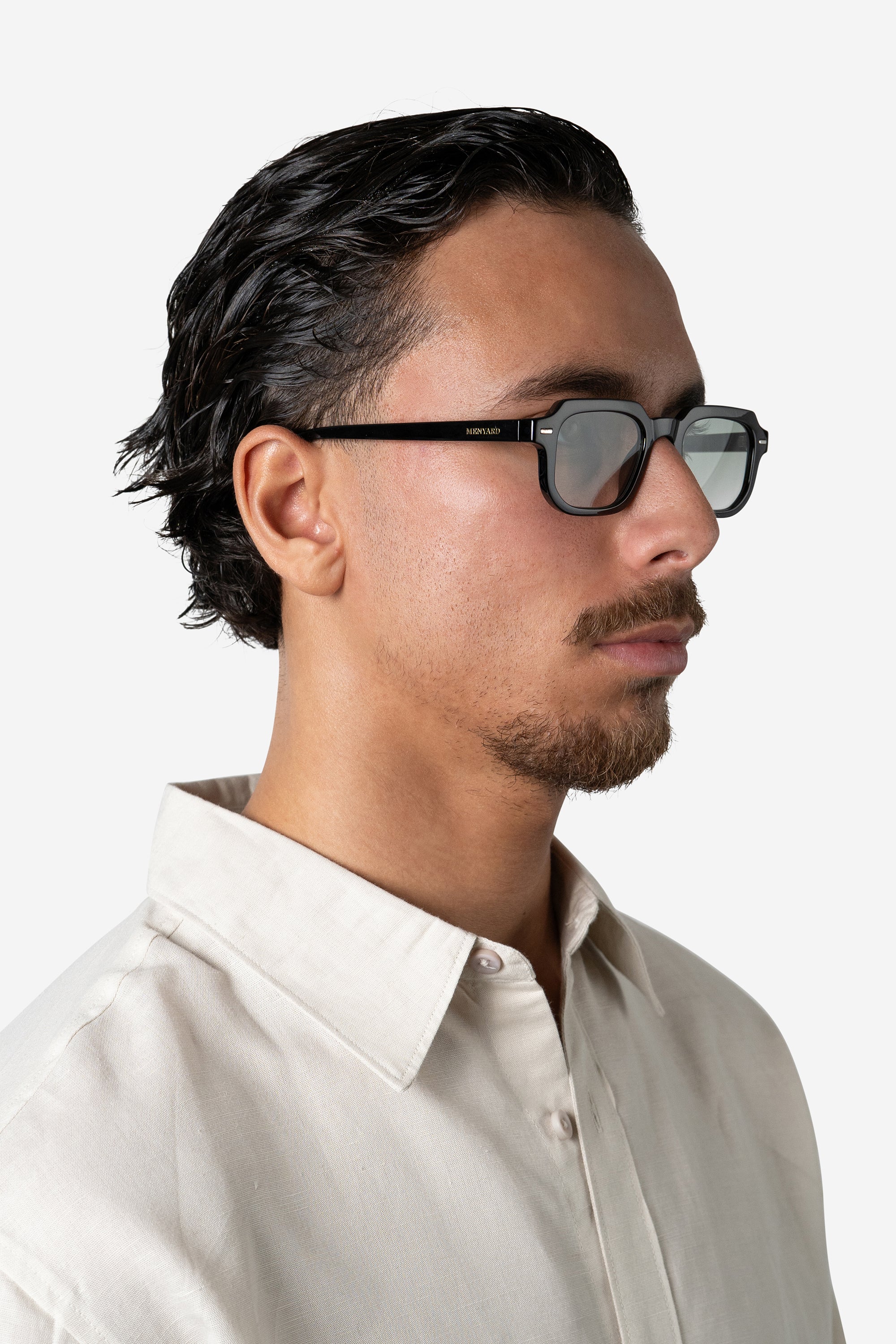 James & Elly™ | Sirocco sunglasses - Black/Gradient Green