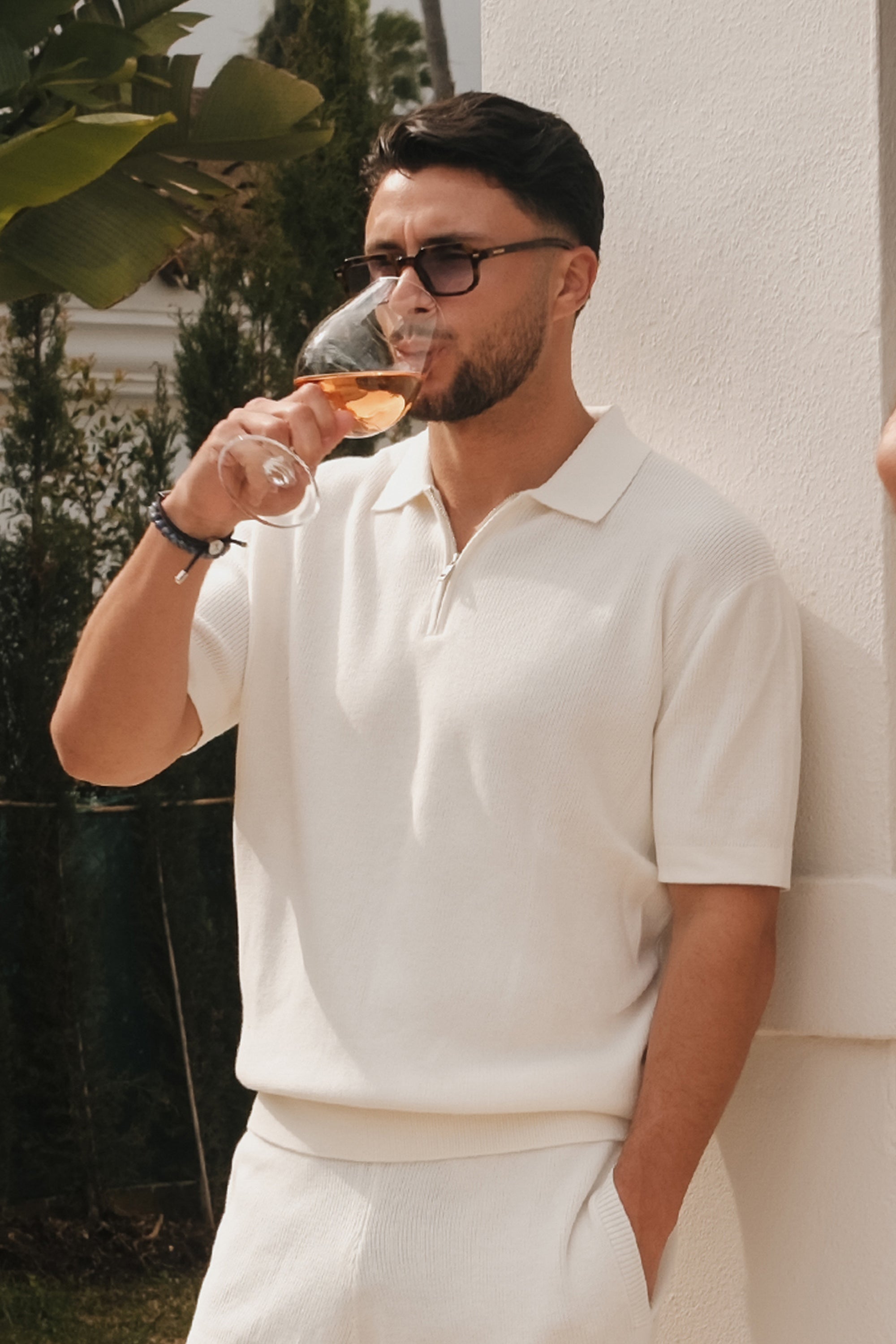 James & Elly™ | Riviera Polo - White