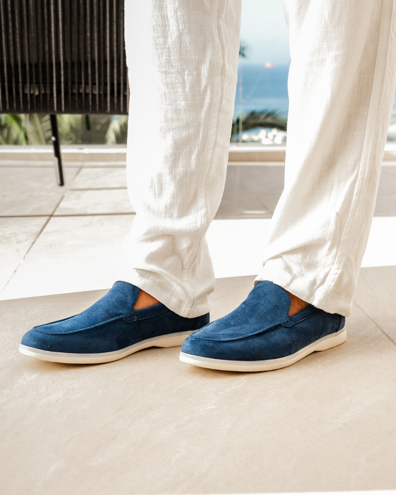 James & Elly™ | Suede Loafers
