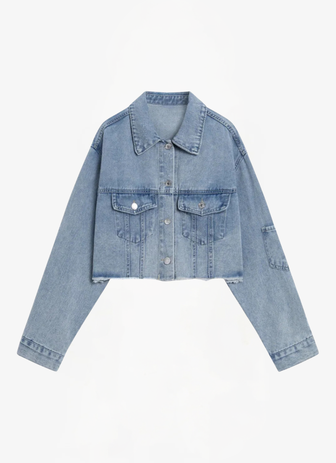 James & Elly™ | Short Denim Jacket