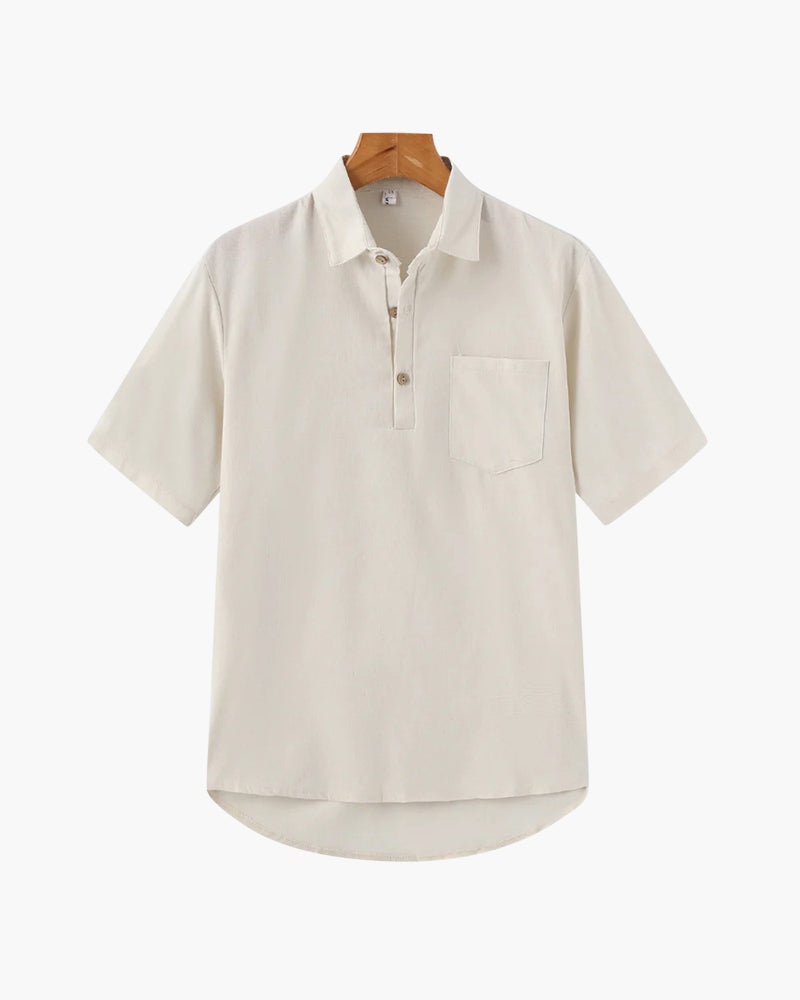 James & Elly™ | Linen Polo