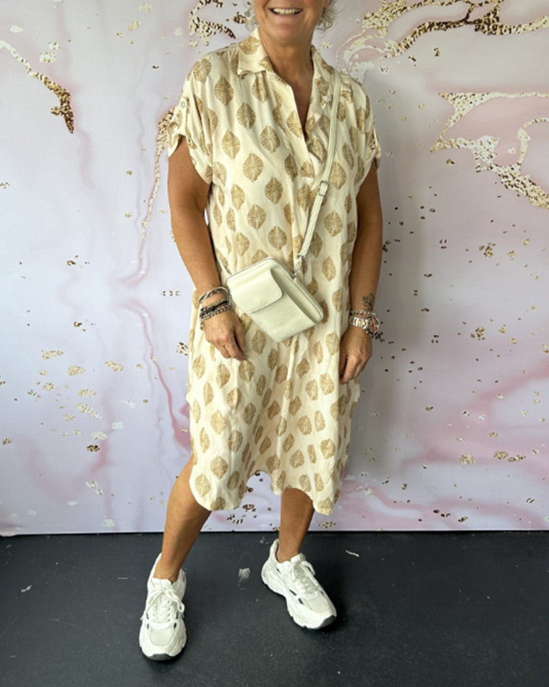 James & Elly™ | Light Shirt Dress