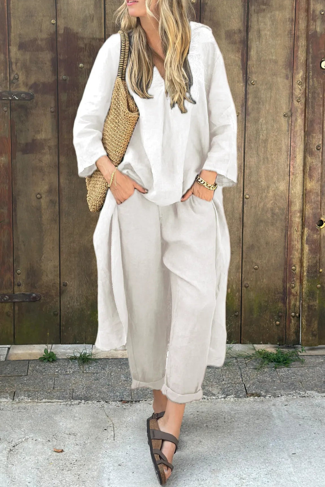 James & Elly™ | Relaxed Layered Tunic Set