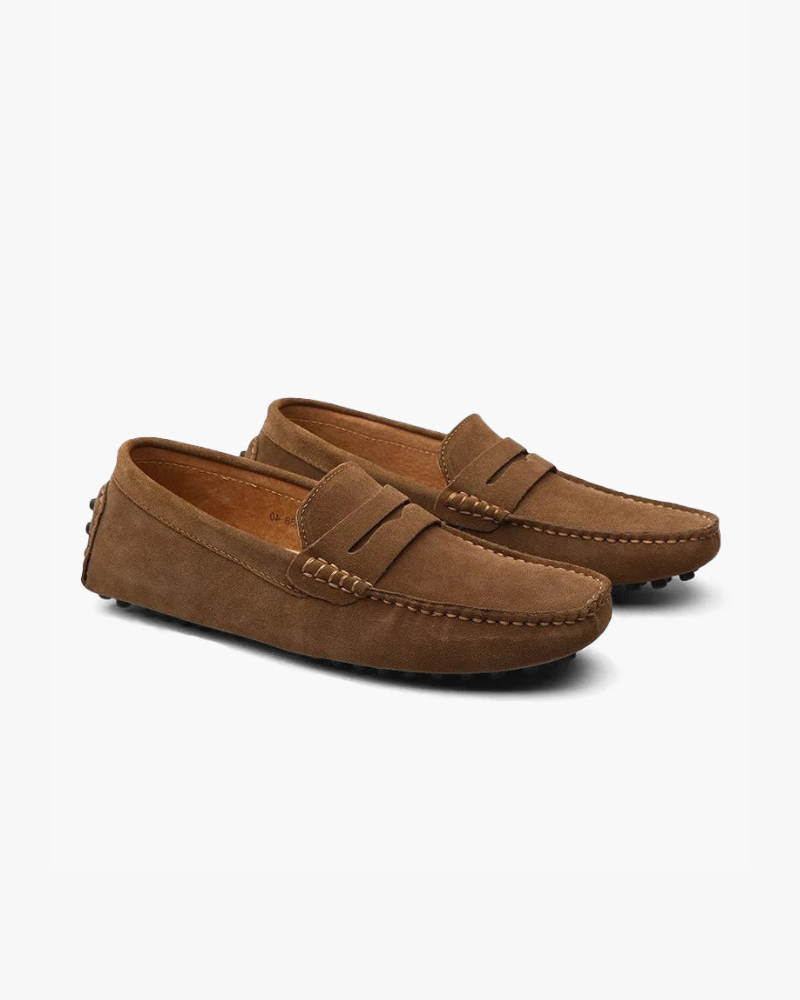 James & Elly™ | Suede Driver Loafers