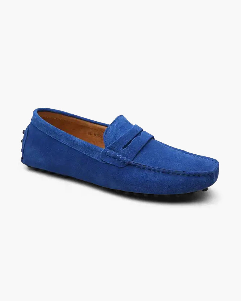 James & Elly™ | Suede Driver Loafers