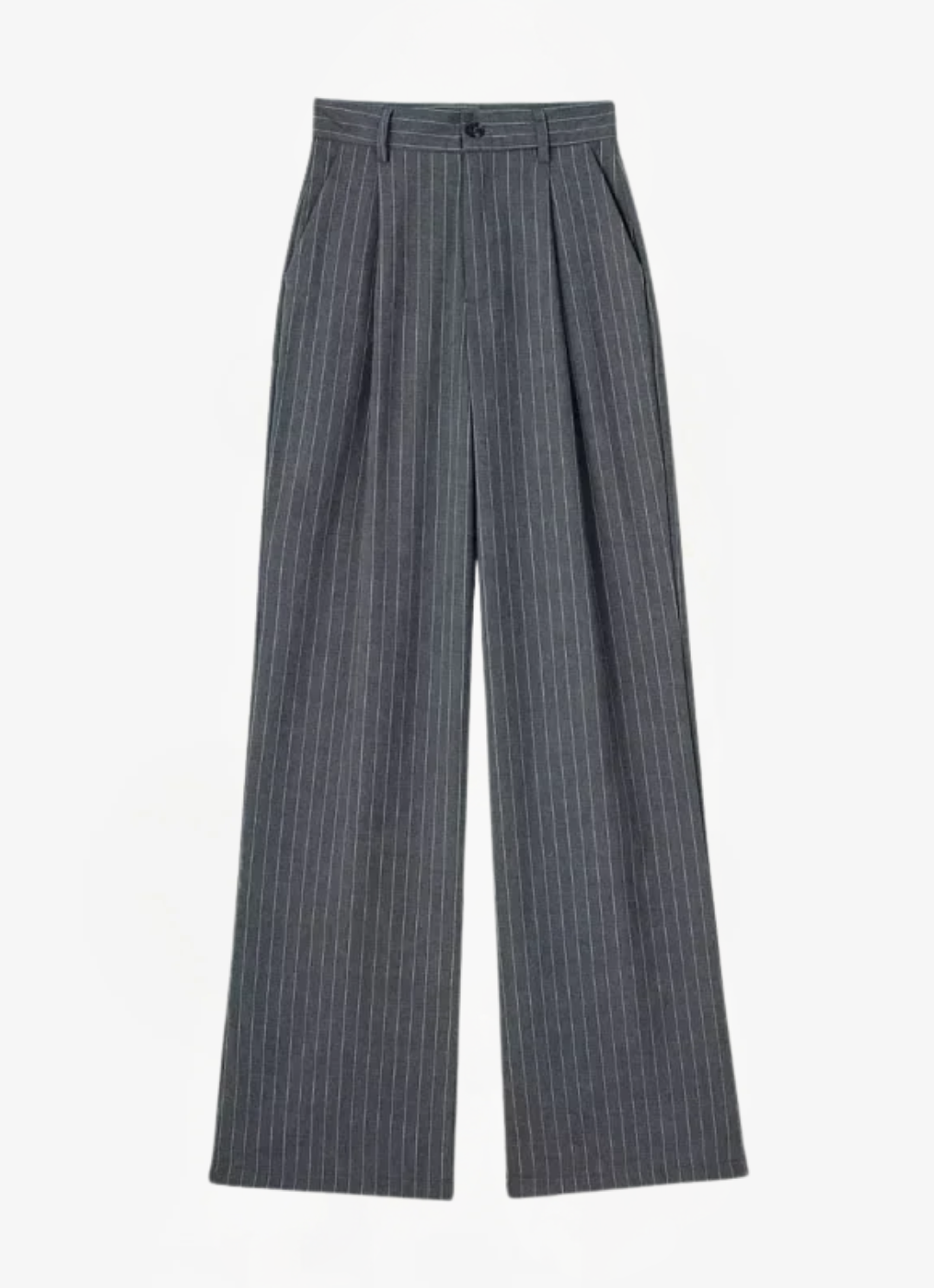 James & Elly™ | Elegant Striped Wide Trousers
