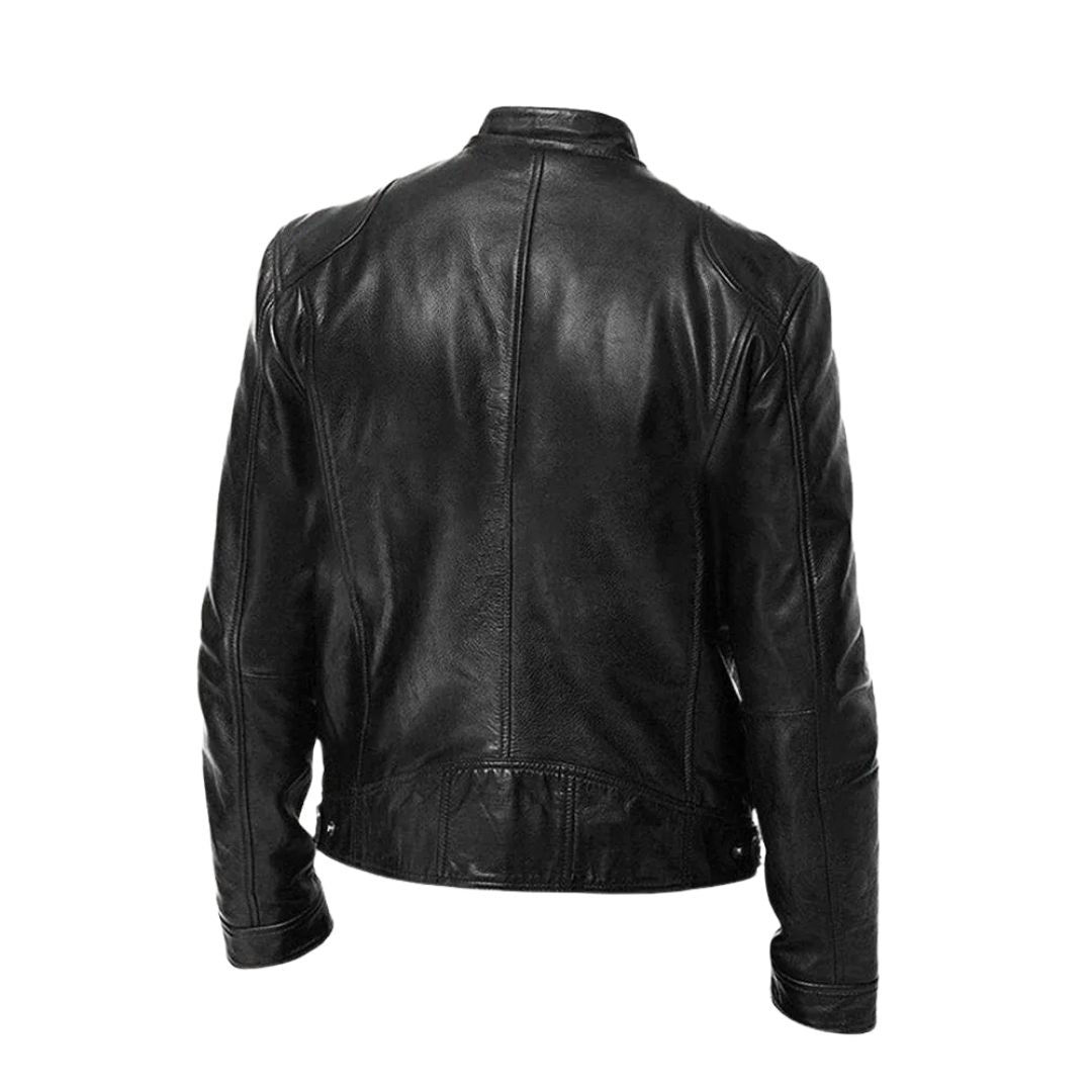 James & Elly™ | Casual Leather Jacket