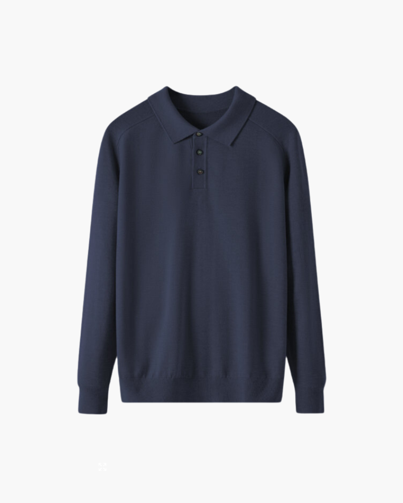 James & Elly™ | Wool Polo (longsleeve)