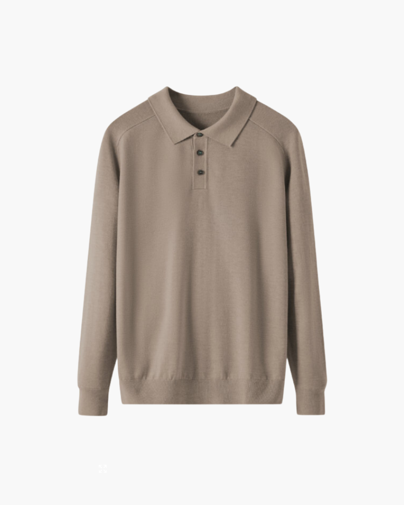 James & Elly™ | Wool Polo (longsleeve)