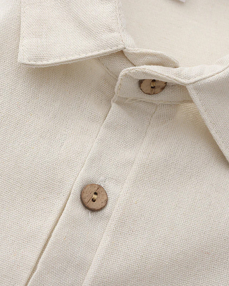 James & Elly™ | Linen Polo