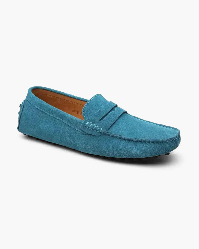James & Elly™ | Suede Driver Loafers