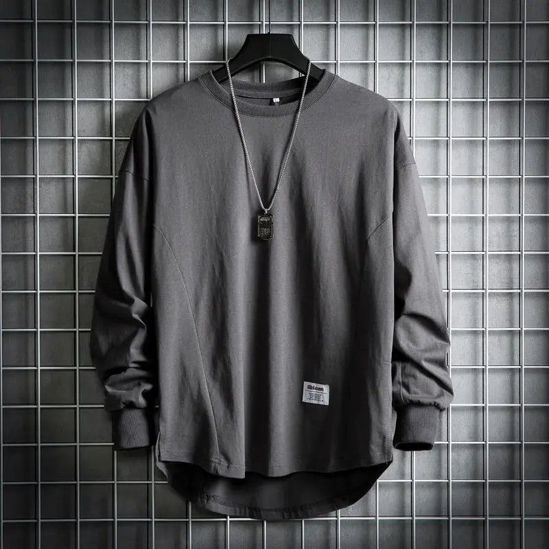 Charles | Drop Hem Pullover