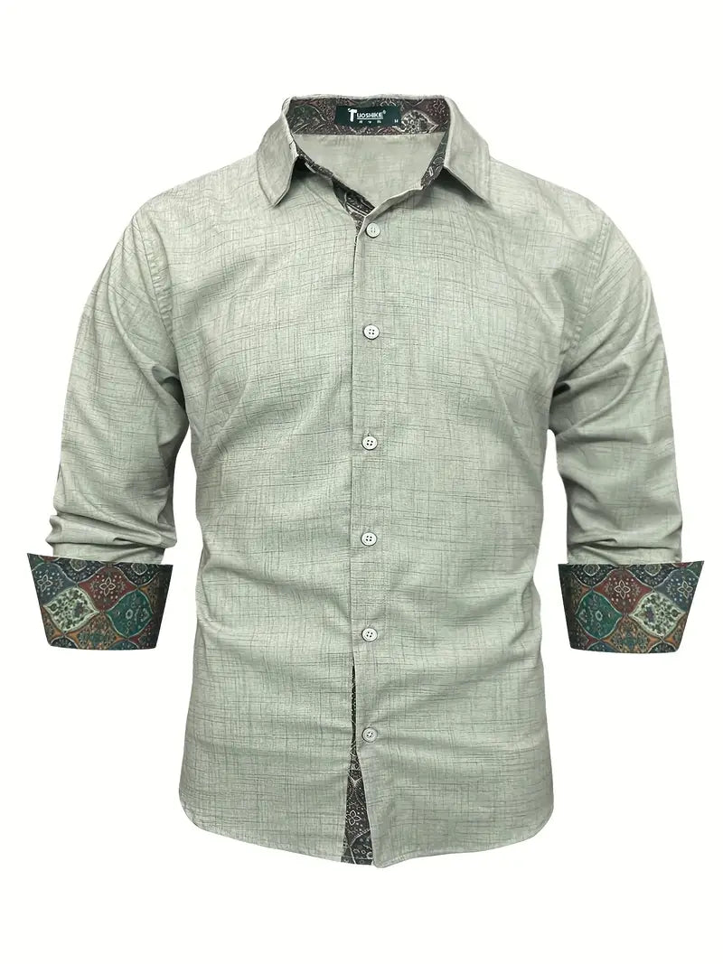 Teodoro - Long Sleeve Button Up Shirt