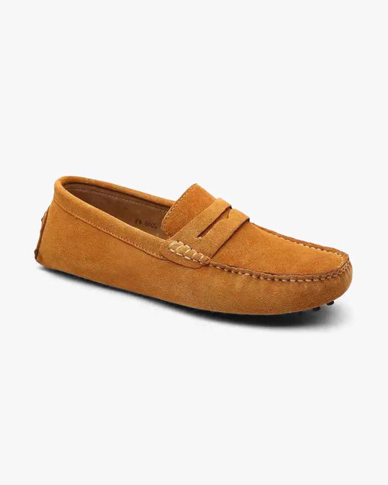 James & Elly™ | Suede Driver Loafers