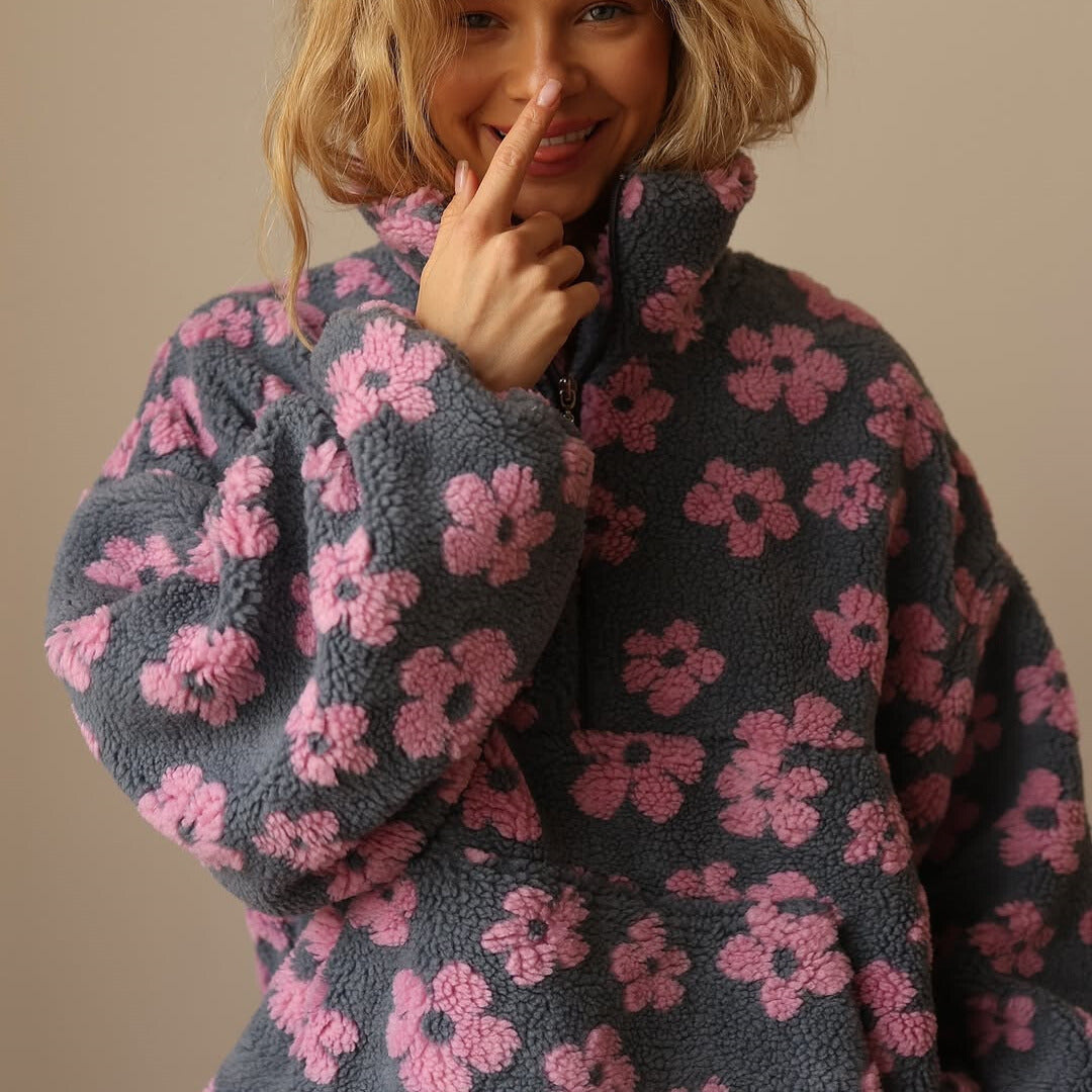 Daisy | Fleece Pullover Bloom