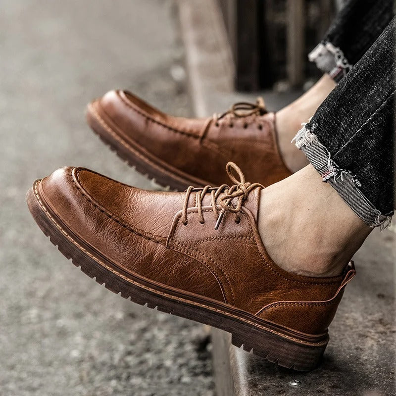 Westwell | Lowcut Genuine Leather Shoes