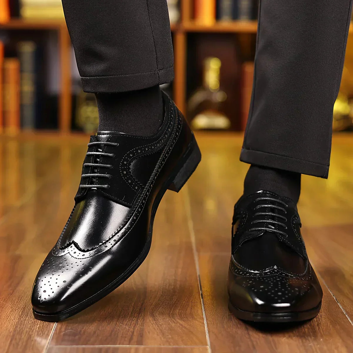 Alexander Prescott suit shoes