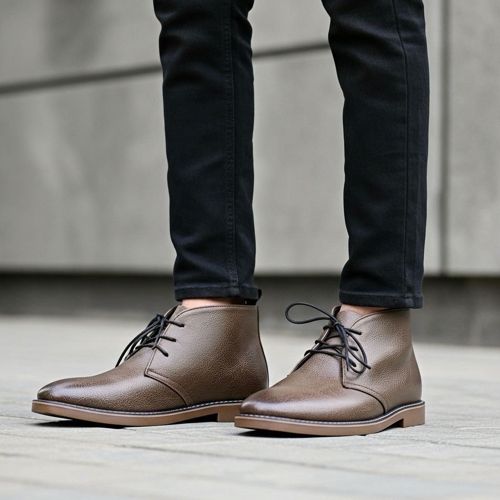 Alexander | Retro British lace-up boots
