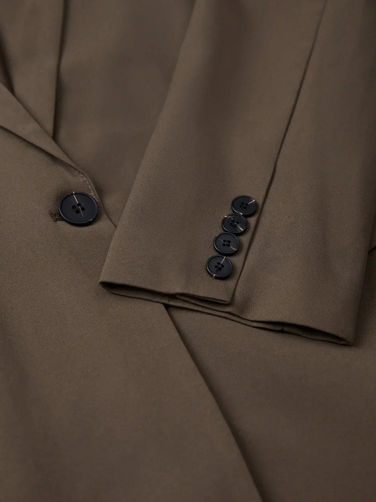 James & Elly™ | Oversized Solid Blazer