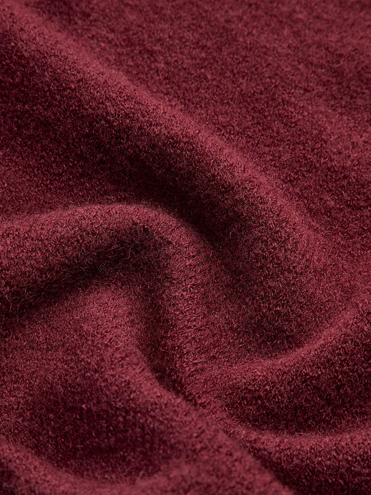 James & Elly™ | Jersey Sweater in Burgundy