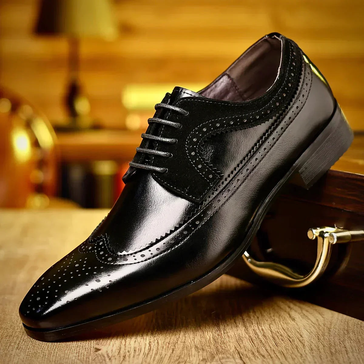 Alexander Prescott suit shoes