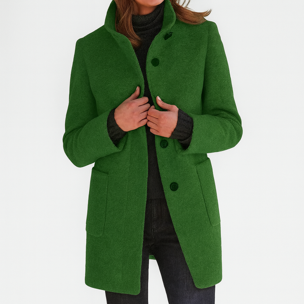 Stella™ | Women's Coat with High Collar