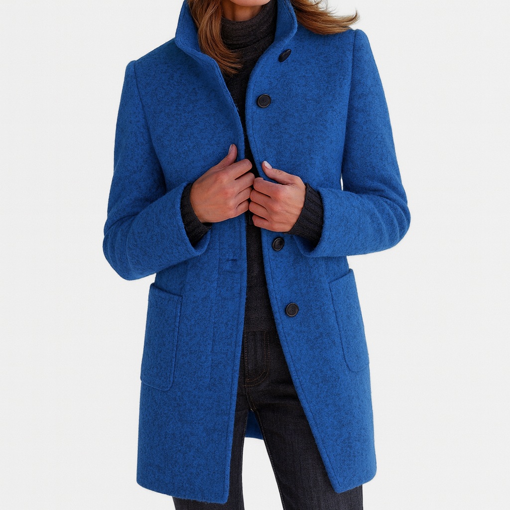 Stella™ | Women's Coat with High Collar