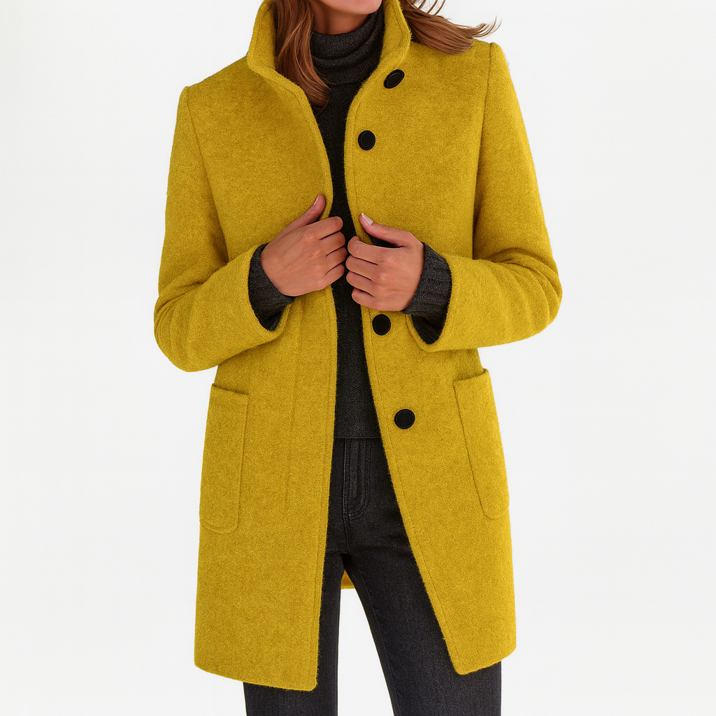 Stella™ | Women's Coat with High Collar