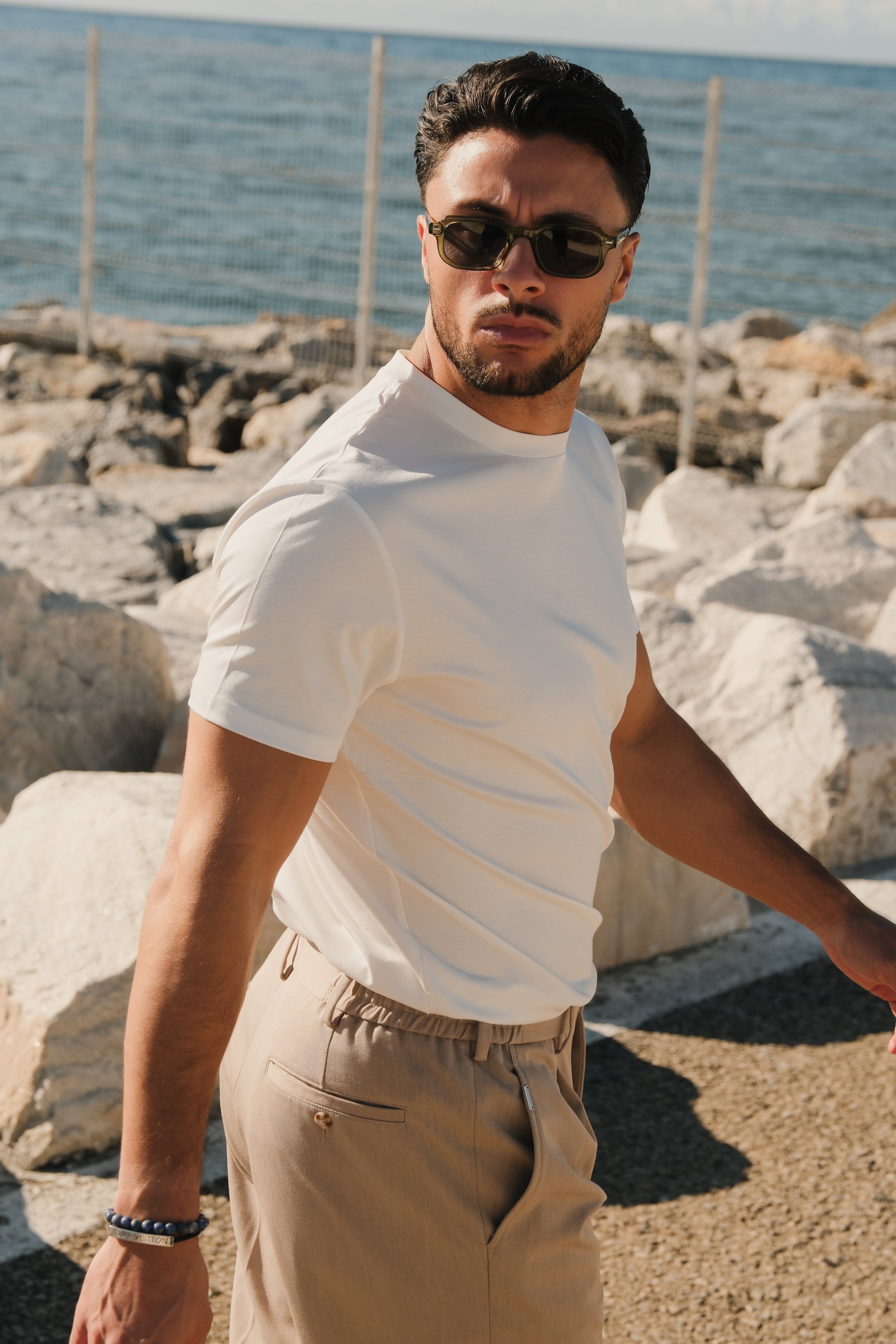 James & Elly™ | Sirocco sunglasses - Green/Faded Black