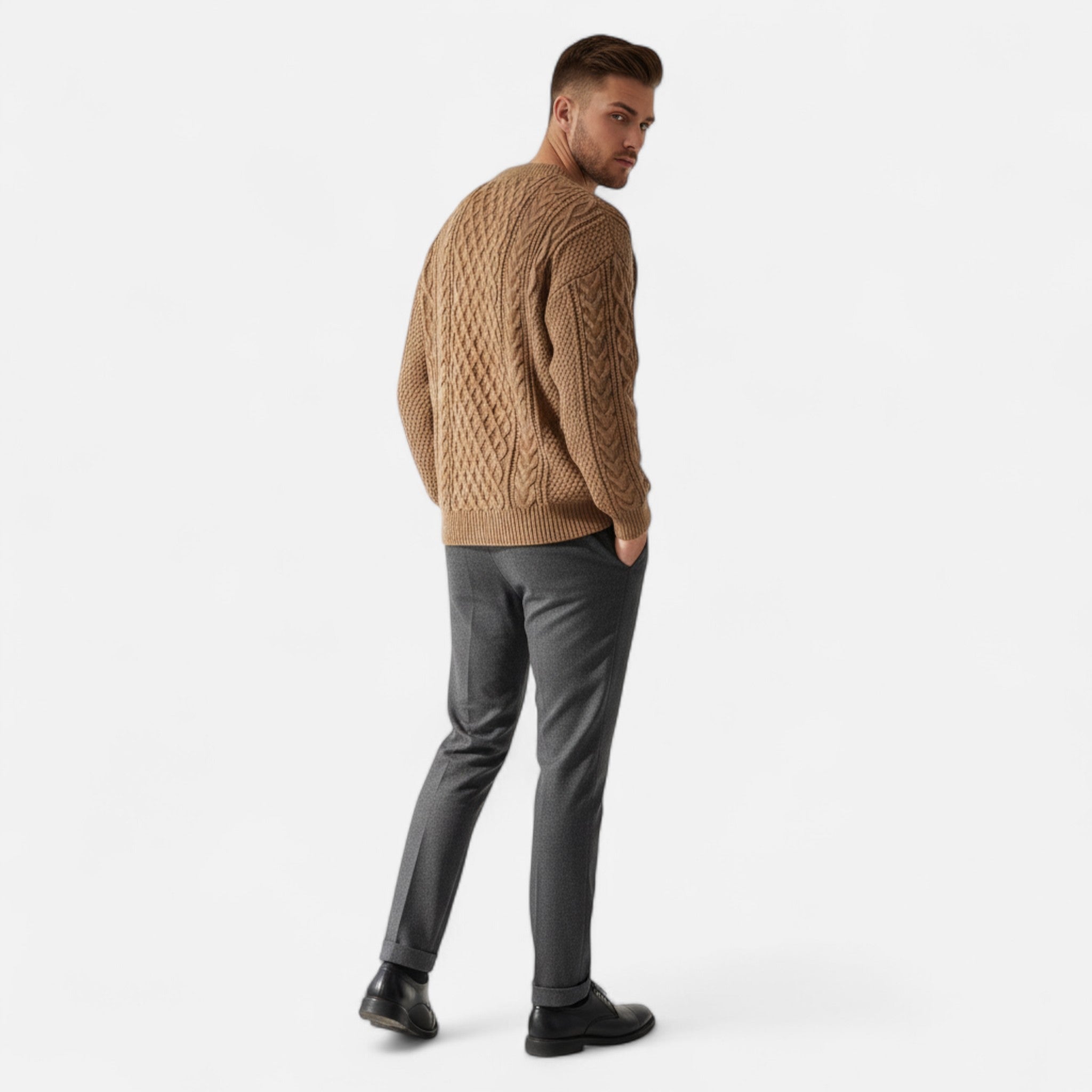 Connor | Classic Men's Sweater in Premium Wool