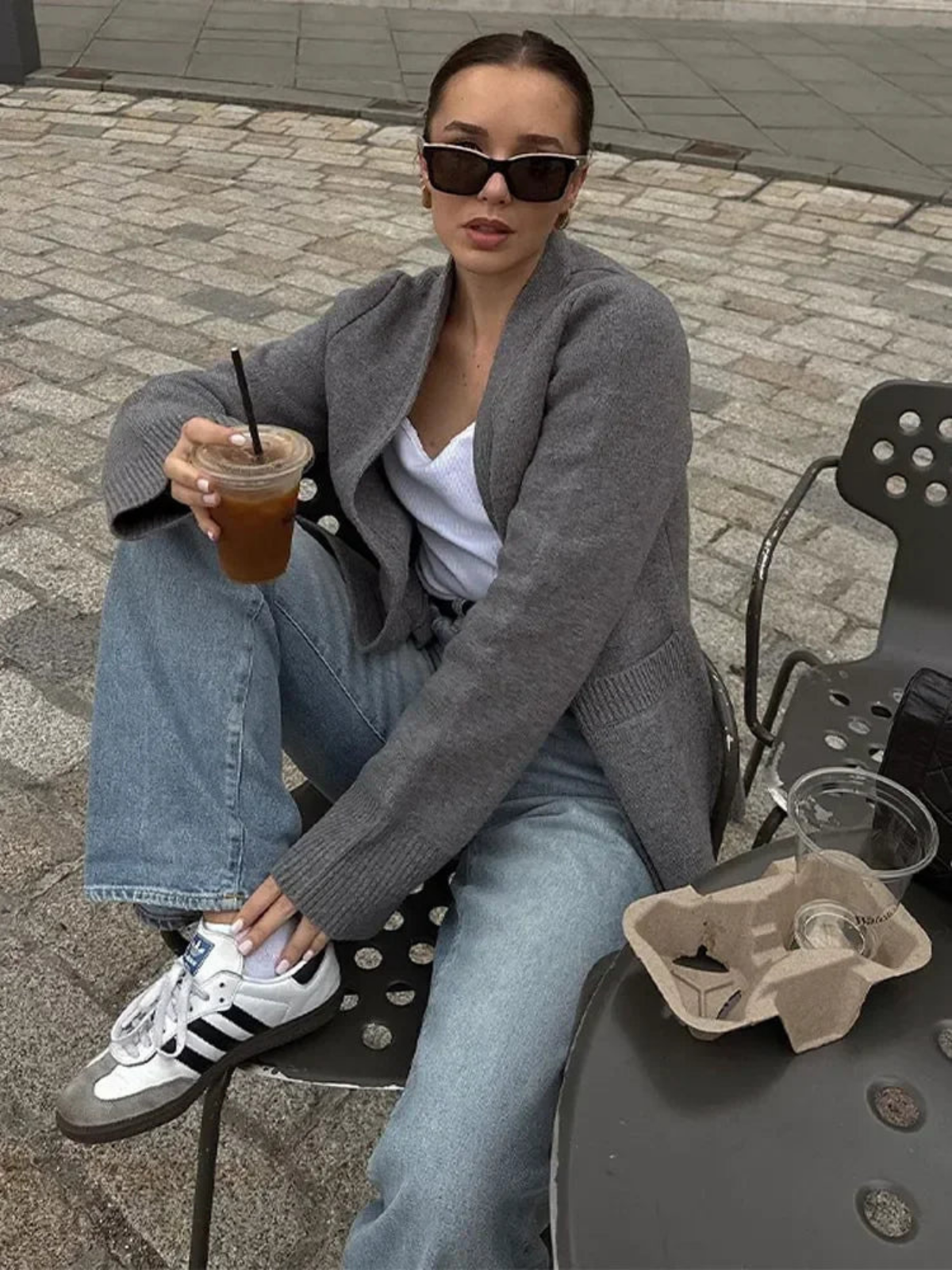 James & Elly™ | Knitted cardigan