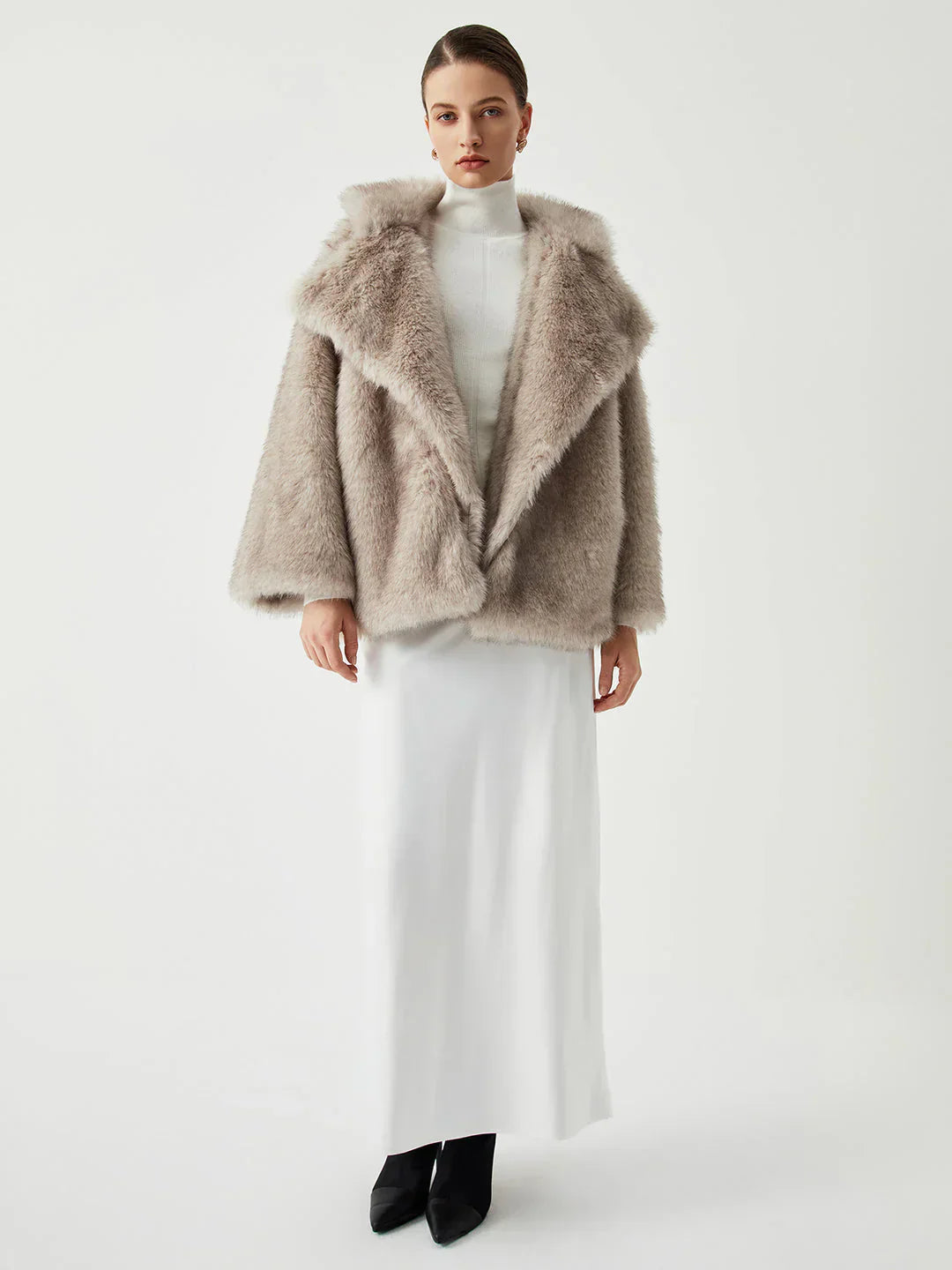 James & Elly™ | Fur Jacket