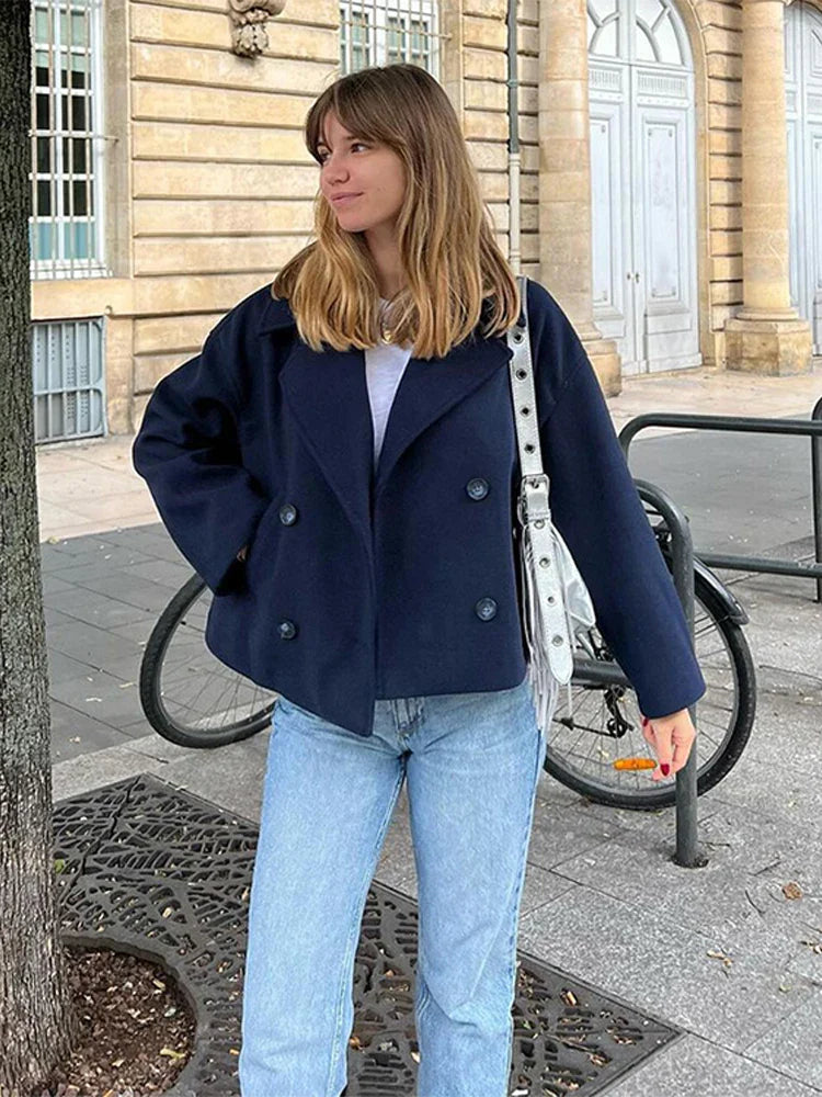 James & Elly™ | Wool Coat