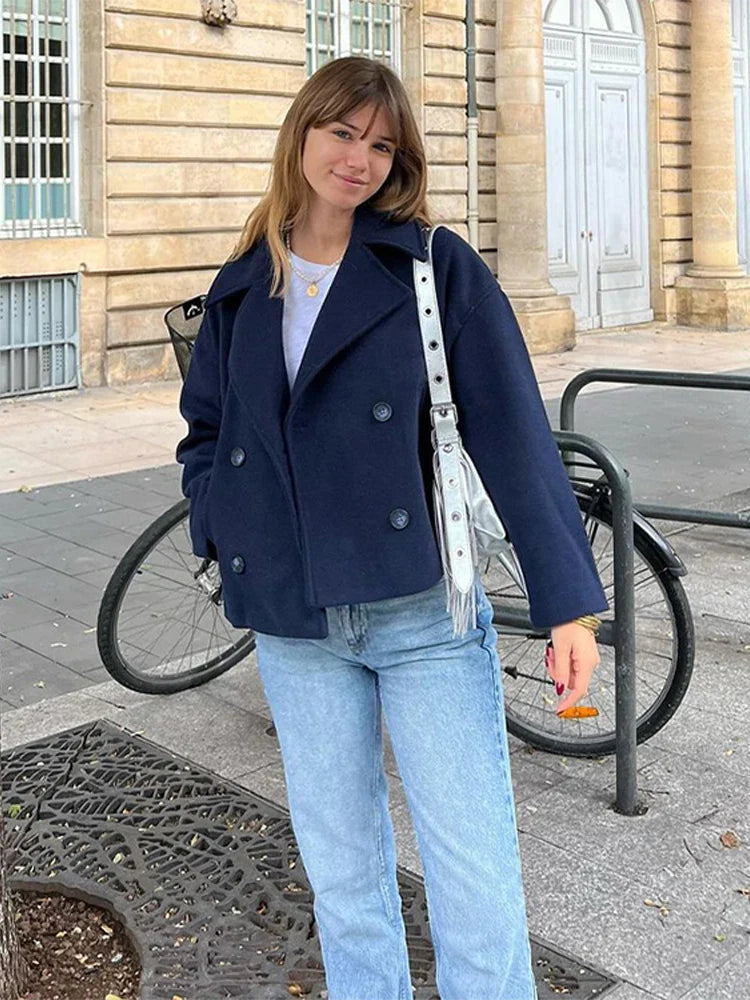 James & Elly™ | Wool Coat