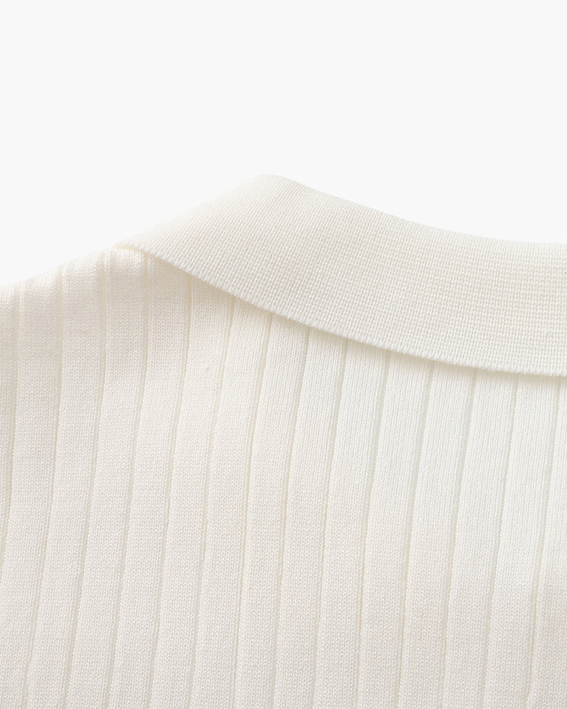 James & Elly™ | Ribbed Polo