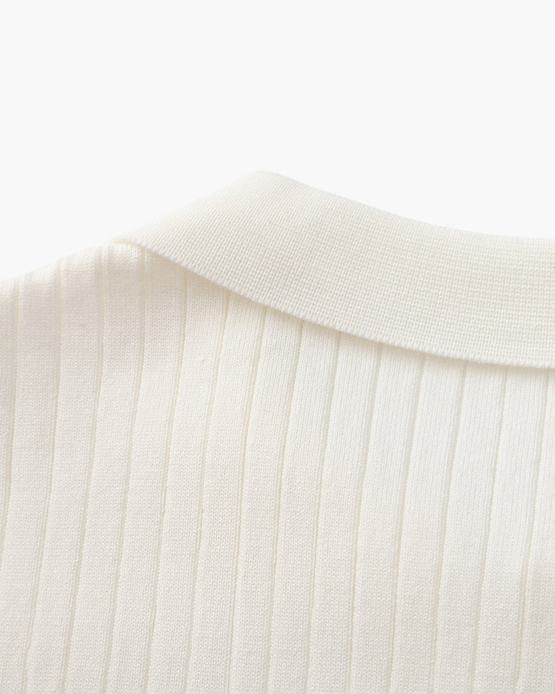 James & Elly™ | Ribbed Polo