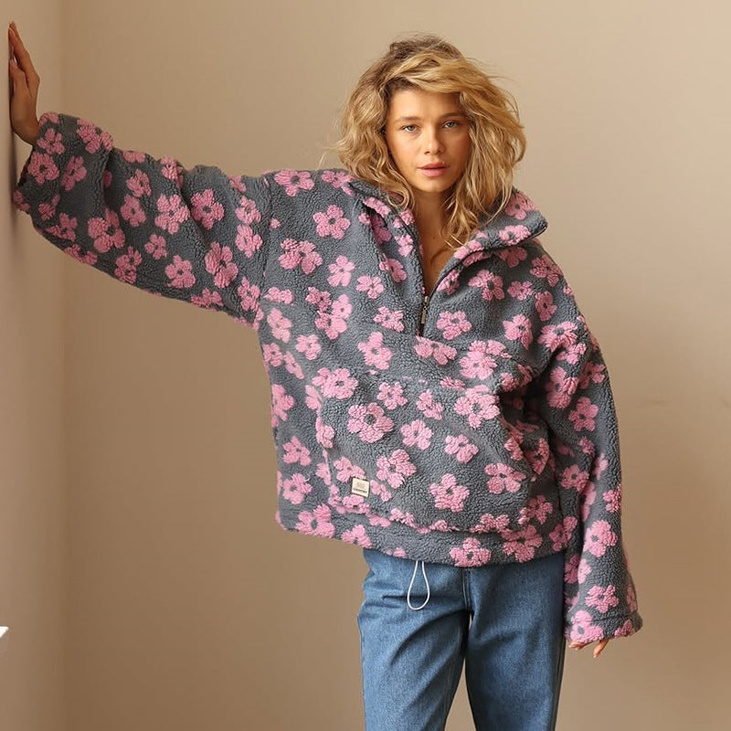 Daisy | Fleece Pullover Bloom