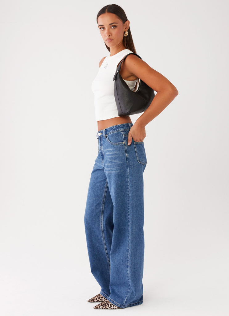 James & Elly™ | Midnight Black Shoulder Bag