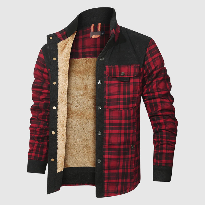 Northwind Plaid Sherpa Outdoor Jacket