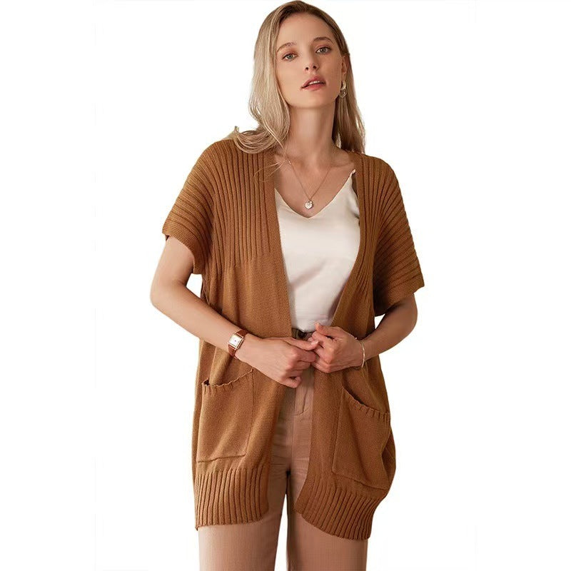 CASSAVA™ - Lightweight Open-Front Knit Cardigan