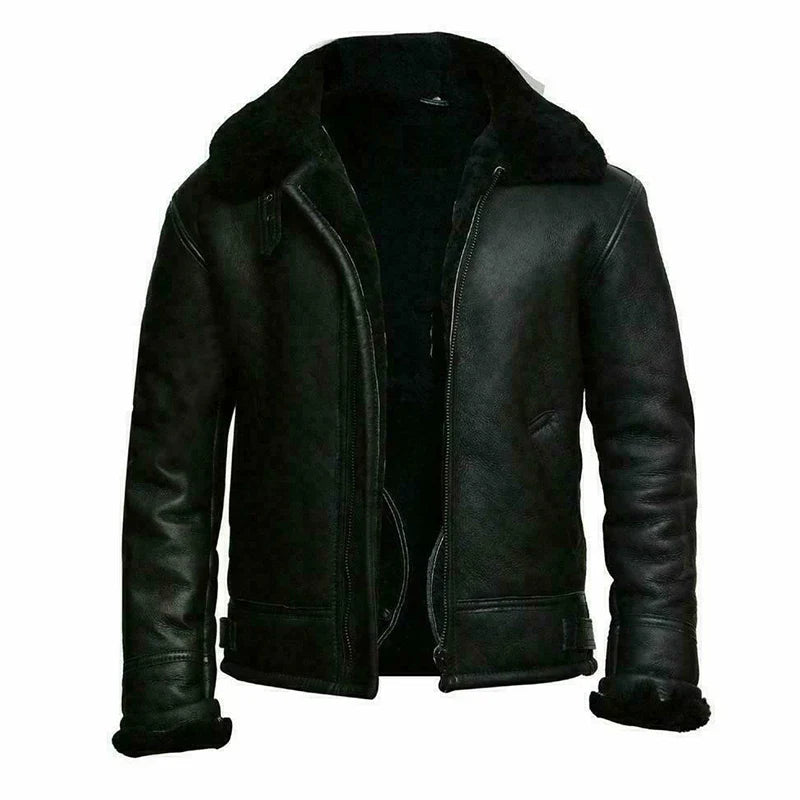 James & Elly™ | Stylish Leather Jacket