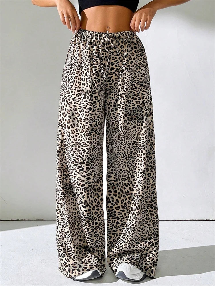 James & Elly™ | Leopard Trousers