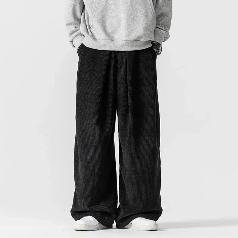 Knox Wide-Leg Corduroy Pants