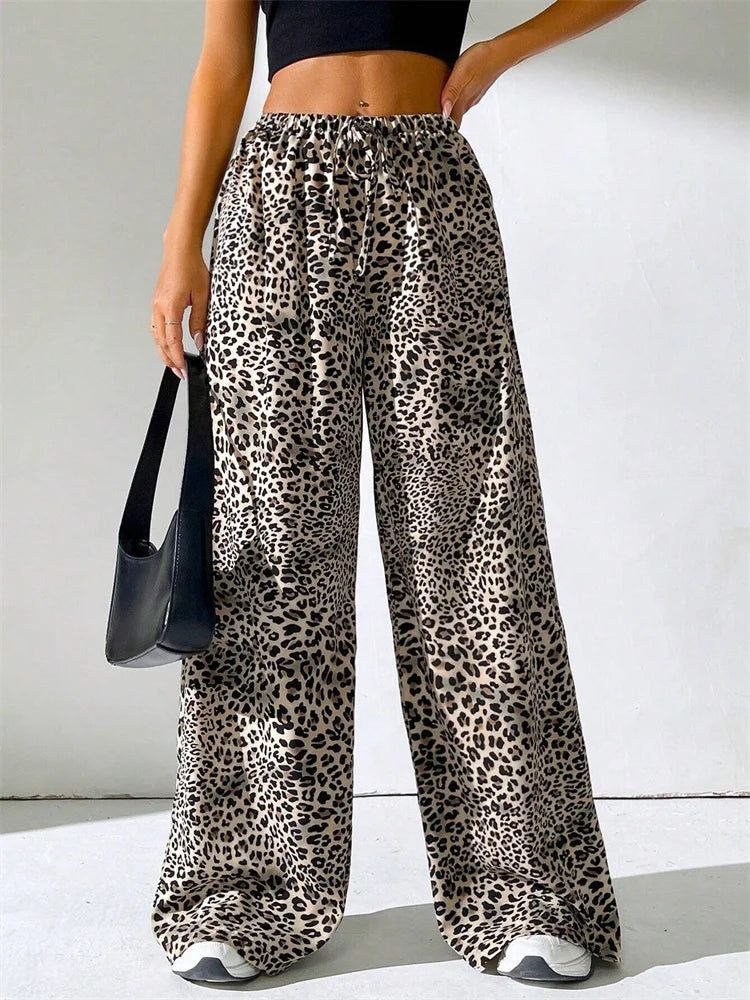 James & Elly™ | Leopard Trousers