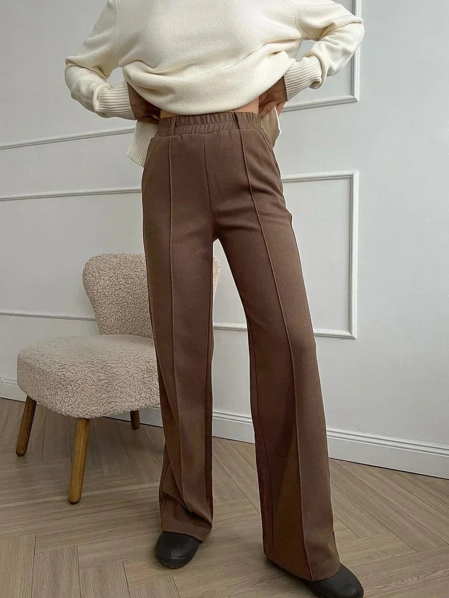 James & Elly™ | Elegant Trousers with Elastic Waist