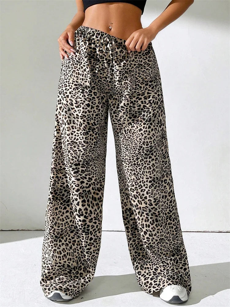 James & Elly™ | Leopard Trousers