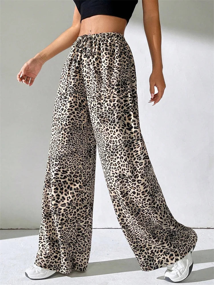 James & Elly™ | Leopard Trousers